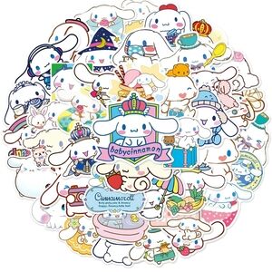 Cute Cinnamoroll Sticker Pack Aesthetic Anime Decals for Laptop DIY Craft & Gift